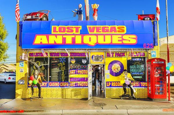 Photograph Mitchell Funk Lost Vegas Antiques on One Eyeland